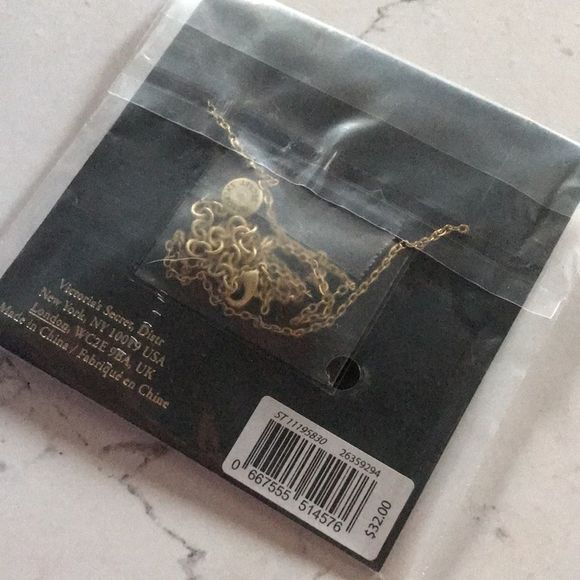 VICTORIA'S SECRET Bombshell Nameplate Necklace BRAND NEW WITH TAGS - Picture 6 of 6